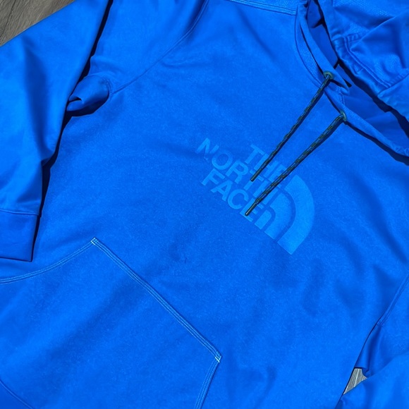 NorthFace - Blue NorthFace Hoodie XL - Picture 3 of 4